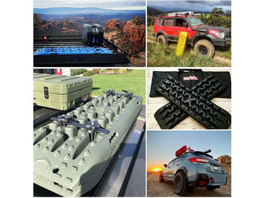 Buy X-BULL 4X4 Recovery Tracks Kit With Tote Carry Bag - Red Gen3.0 (1 Pair) - Mud Tracks